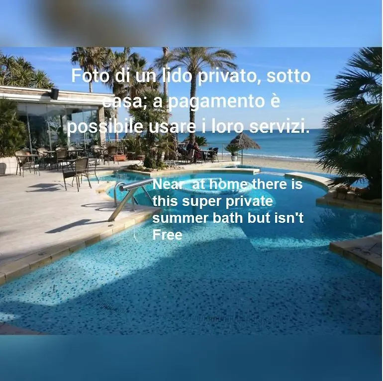 House Of Fly With Sea View, Front The Beach Savona